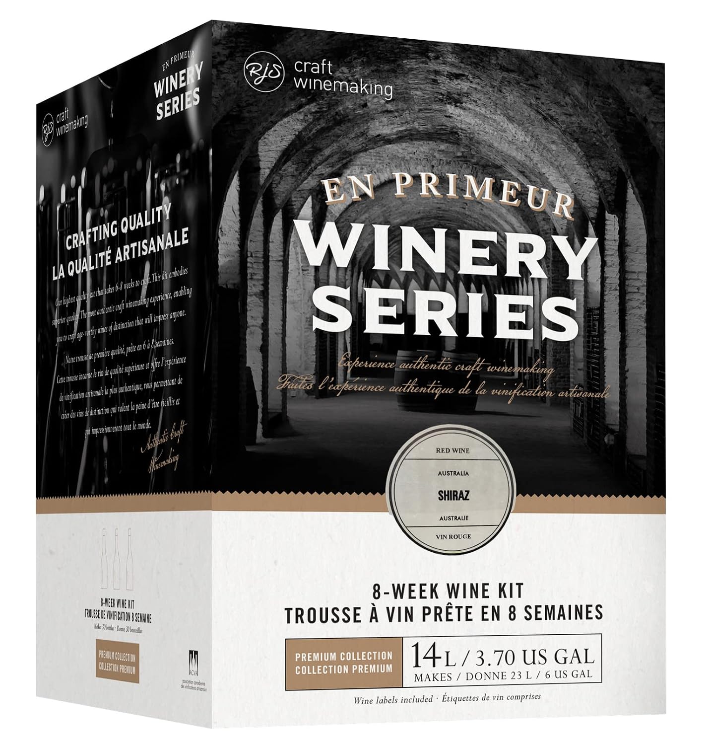 RJ SPAGNOL'S EN PRIMEUR WINERY SERIES AUSTRALIAN SHIRAZ