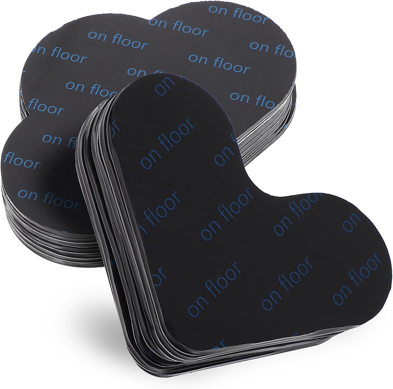 BESTOYARD 16pcs Double-Sided Non-Slip Carpet Stickers for Hardwood Floors Heart Cloud Shape Rug Pads for Area Rugs Easy to Use and Clean Prevent Sliding and Accidents