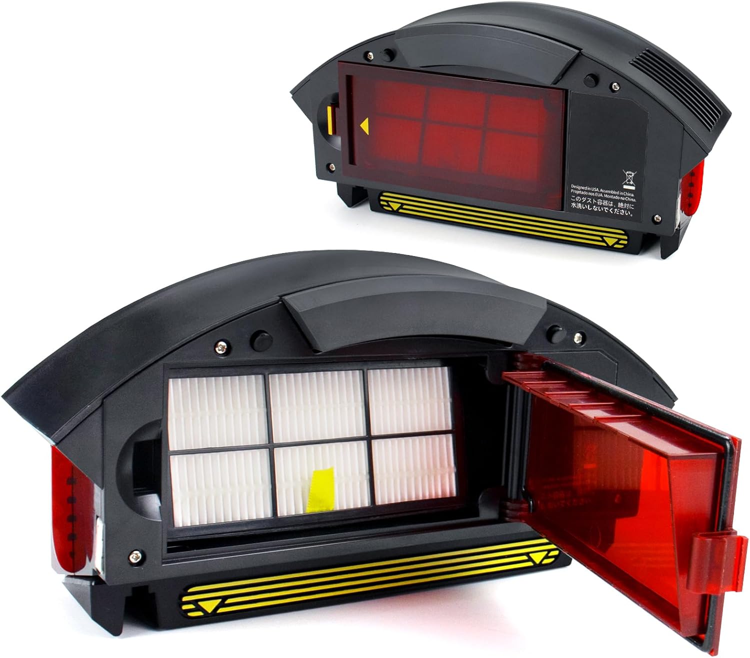 Hepa Filter Dust Bin Collecting Box Collector for IRobot Roomba 801 805 860 861 864 870 871 875 880 885 960 Robot Vacuum Cleaner Parts, Not for 890 891 980