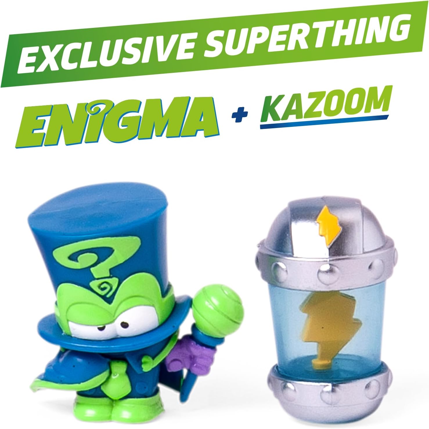 SUPERTHINGS KAZOOM Power - Hidden Base Enigma Enigma Clan TV Series "Kazoom Power" Enigma Lair Contains 1 Hidden Base, 1 Exclusive Enigma and 1 Exclusive Kazoom