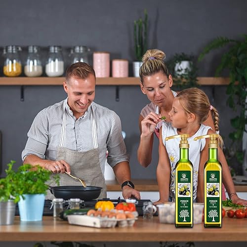 Miniatura 7 de VOISEN Bombas de Jarabe de Café, Juego de 10 Bombas de Jarabe Dorado, Bomba de Jarabe Delgada para Botella de Jarabe de 750ml 25.4oz, Dispensador