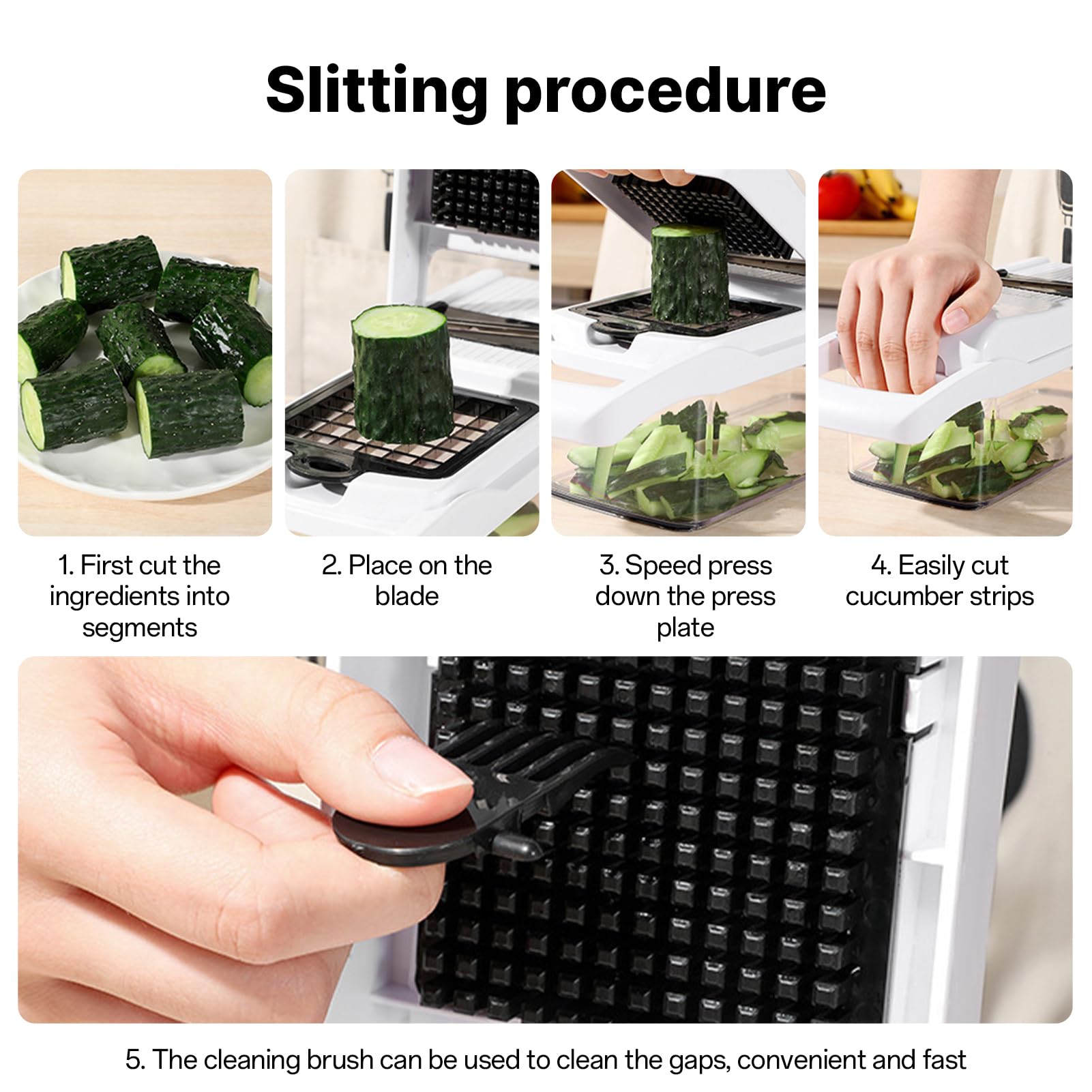 22 In 1 Vegetable Chopper with Container and Lid Manual Hand Veggie Chopper Self Cleaning Mini Chopper Food Processor for Onion Garlic Multifunctional Kitchen Dicer Chopper with Egg White Separator