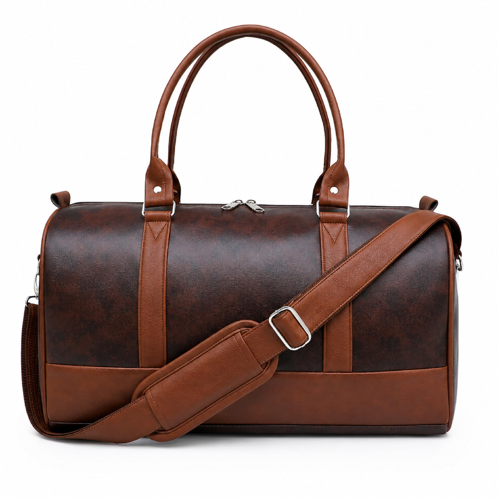 varnijeny mart Varnijeny Messenger Bag for Men & Women | Premium PU Leather Travel Sling Bag | Large Capacity Crossbody Shoulder Bag with Multiple Compartments | Office, College, Business & Travel Bag-picture-32