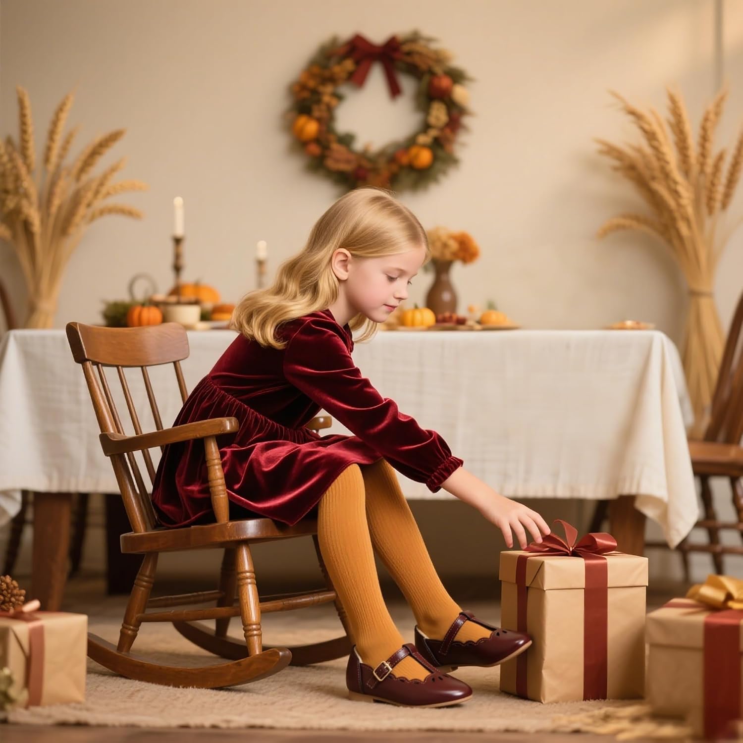 THEE BRON Mary Jane Shoes for Girls T-Strap Toddler Flats Patent Leather with Crafted Legacy