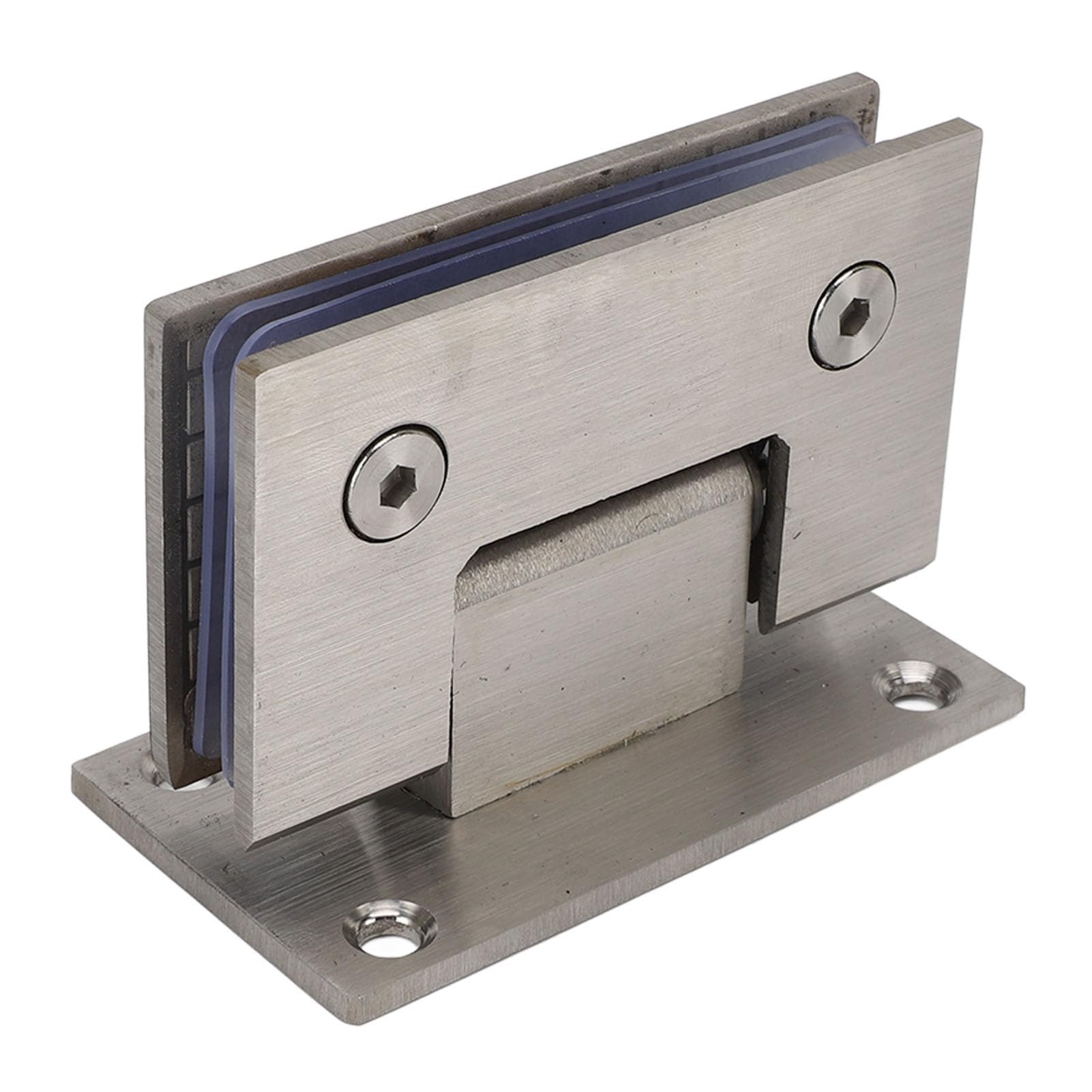 Hinges de porte de douche contre l'affaissement : charnières 90 degrés en inox pour verre