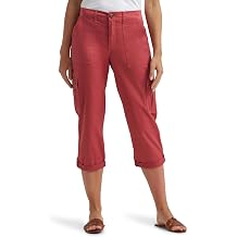 Lee Womens Ultra Lux Comfort with Flex-to-Go Cargo Capri Pant