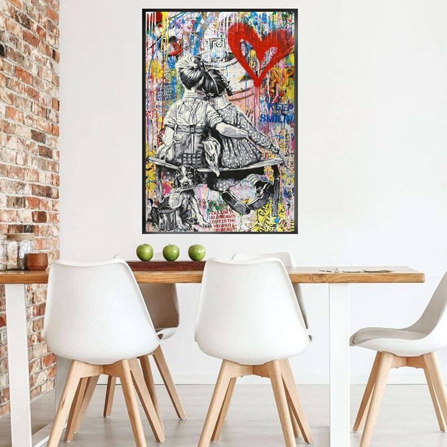 Amazon.co.jp: ジグソーパズル 1000ピース Banksy バンクシー
