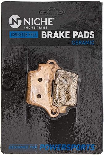 NICHE Juego de pastillas de freno para Husaberg Husqvarna FE350 TC250 TC125 54813090300 54813990200 trasero de cerámica