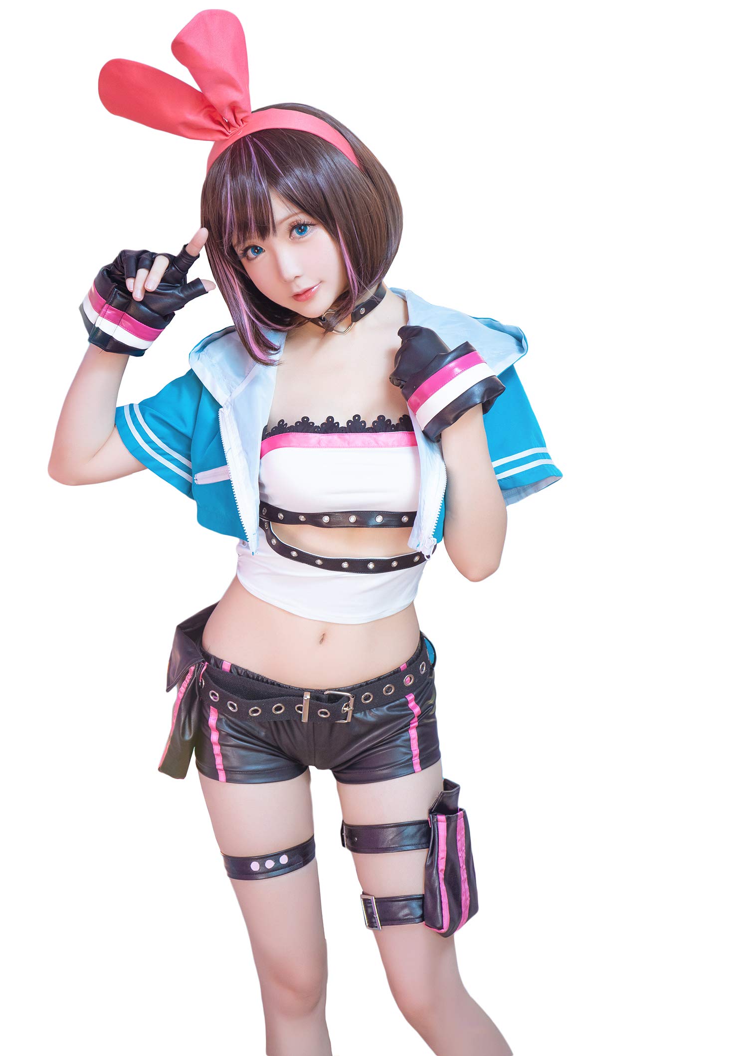Nuoqi Kizuna AI Anime Cosplay Costume Outfit Full Set