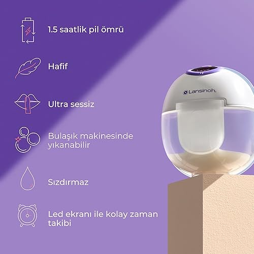 Lansinoh I Double Hands Free Breast Pump - 5