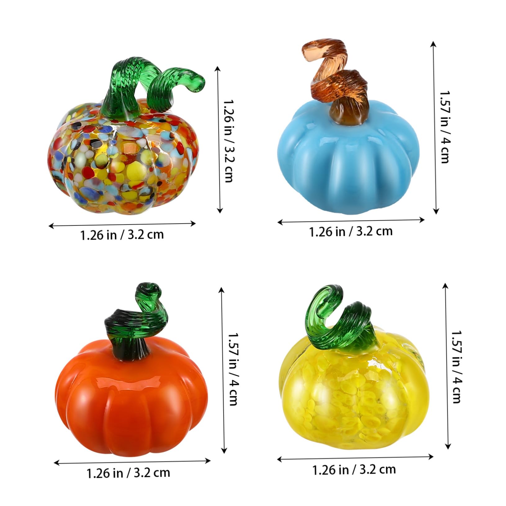 カボチャの像 ガラス 工芸品~ 【公式通販】