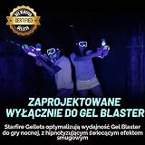 Gel Blaster Starfire 10 000 Kul Gelowych - Amunicja do pistoletów Starfire Gel Blasters - Kule świecące w ciemności z tracerem aktywowanym UV - Zwiększona celność strzałów, dla osób od 14 lat