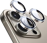 Vista 40 de ESR Protector de lente de cámara para iPhone 17 Pro Max/17 Pro/16 Pro Max/16 Pro/15 Pro Max/15 Pro/14 Pro Max/14 Pro, protectores de cámara Negro