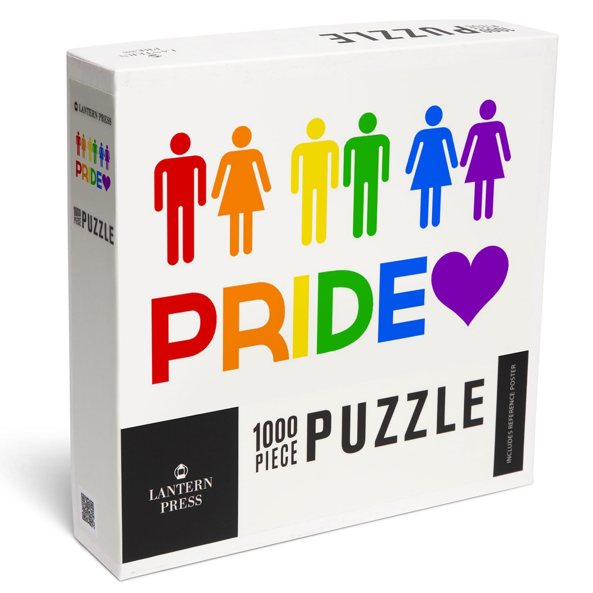 Amazon.com: Lantern Press Gay Pride, Couples, Pride Colours 1000
