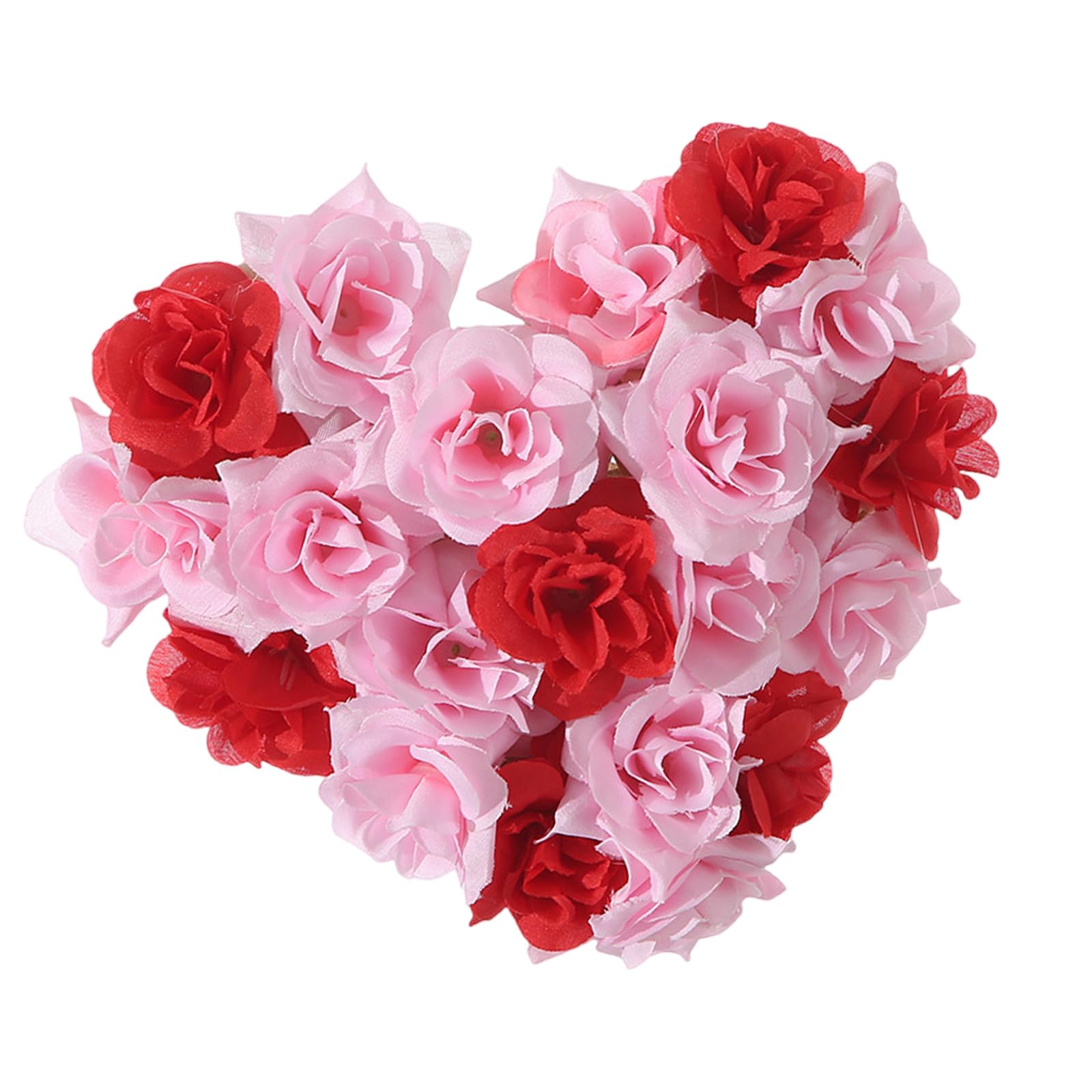Romance Heart Wall Wreath Decors Elegant Heart Wreath Ornament Adds Romance to Your Valentines Day Decoration Artificial Floral