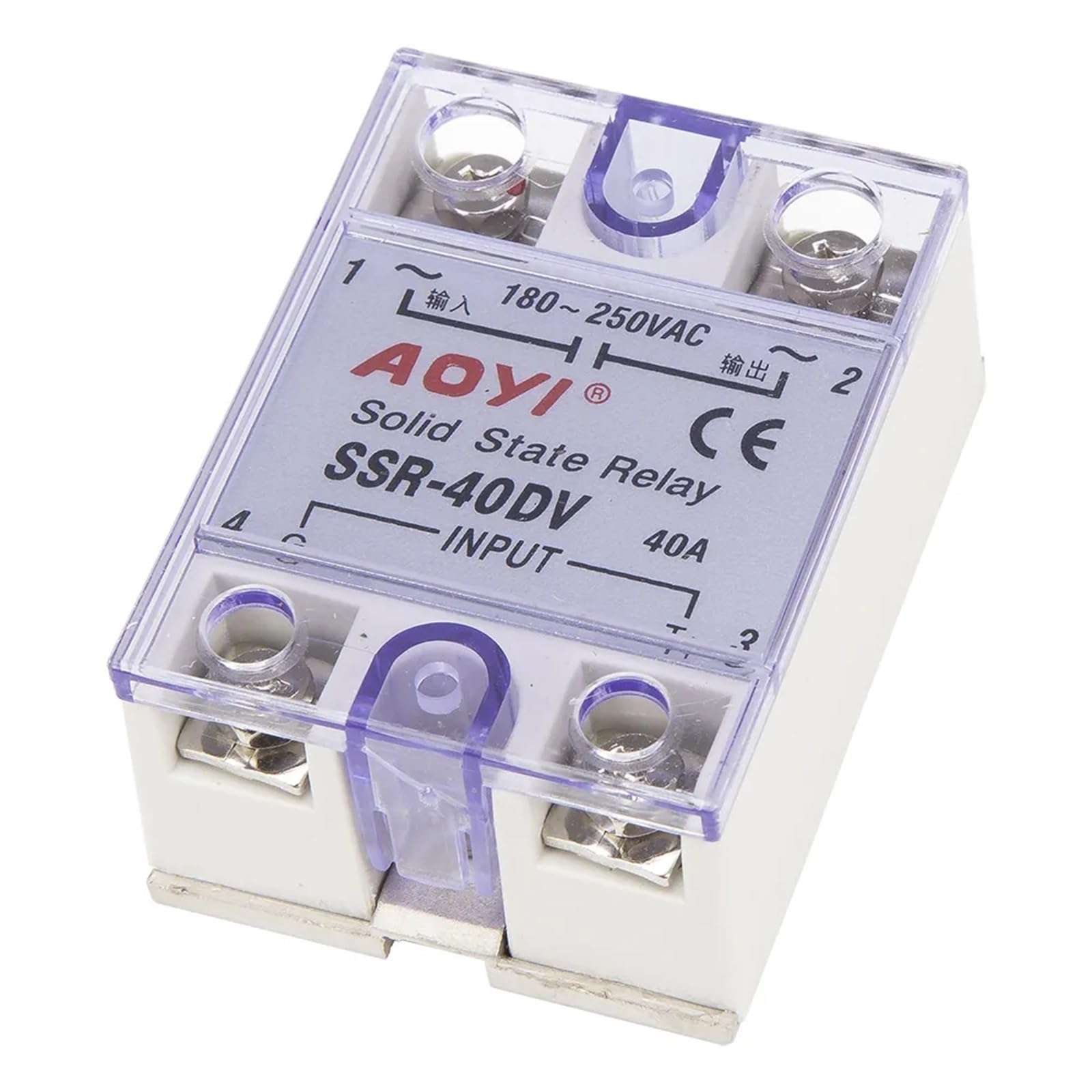 VDOQTLJT SSR-40DV 40A Solid State Voltage Regulator 40DV SSR Special for SCR