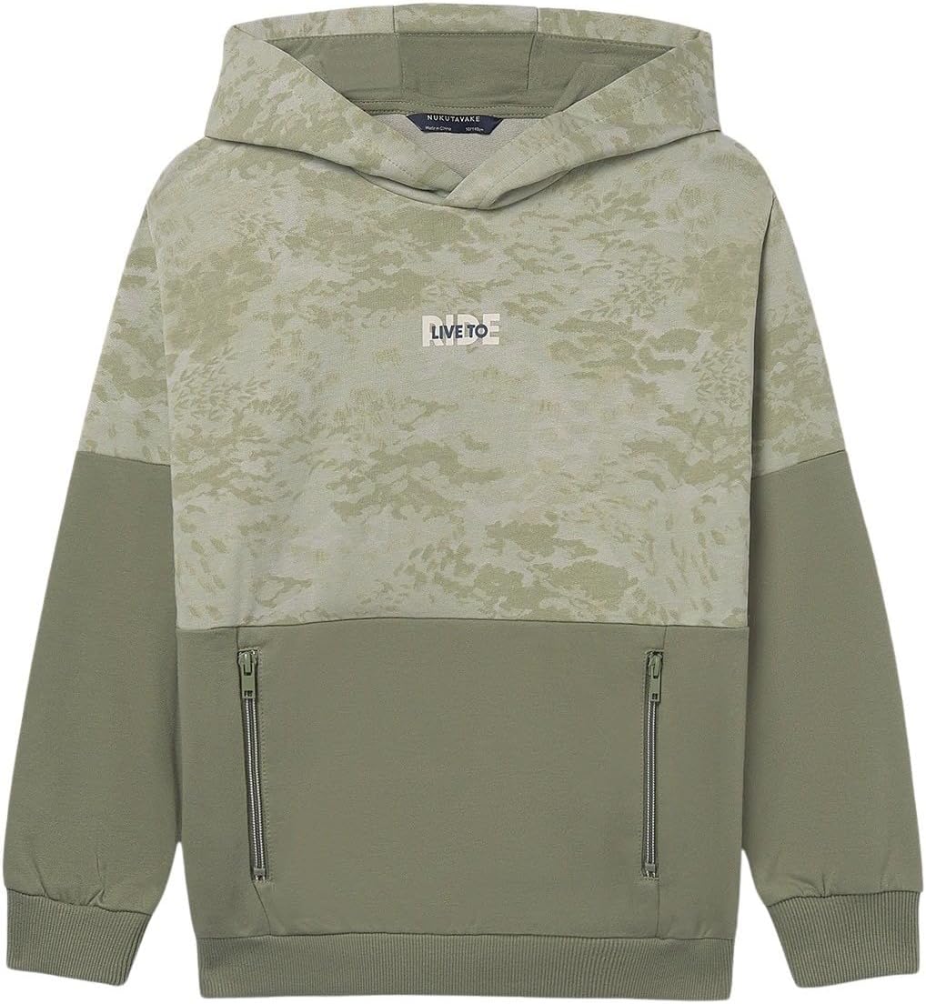 Mayoral Pullover w/Zippers for Boys Lichen