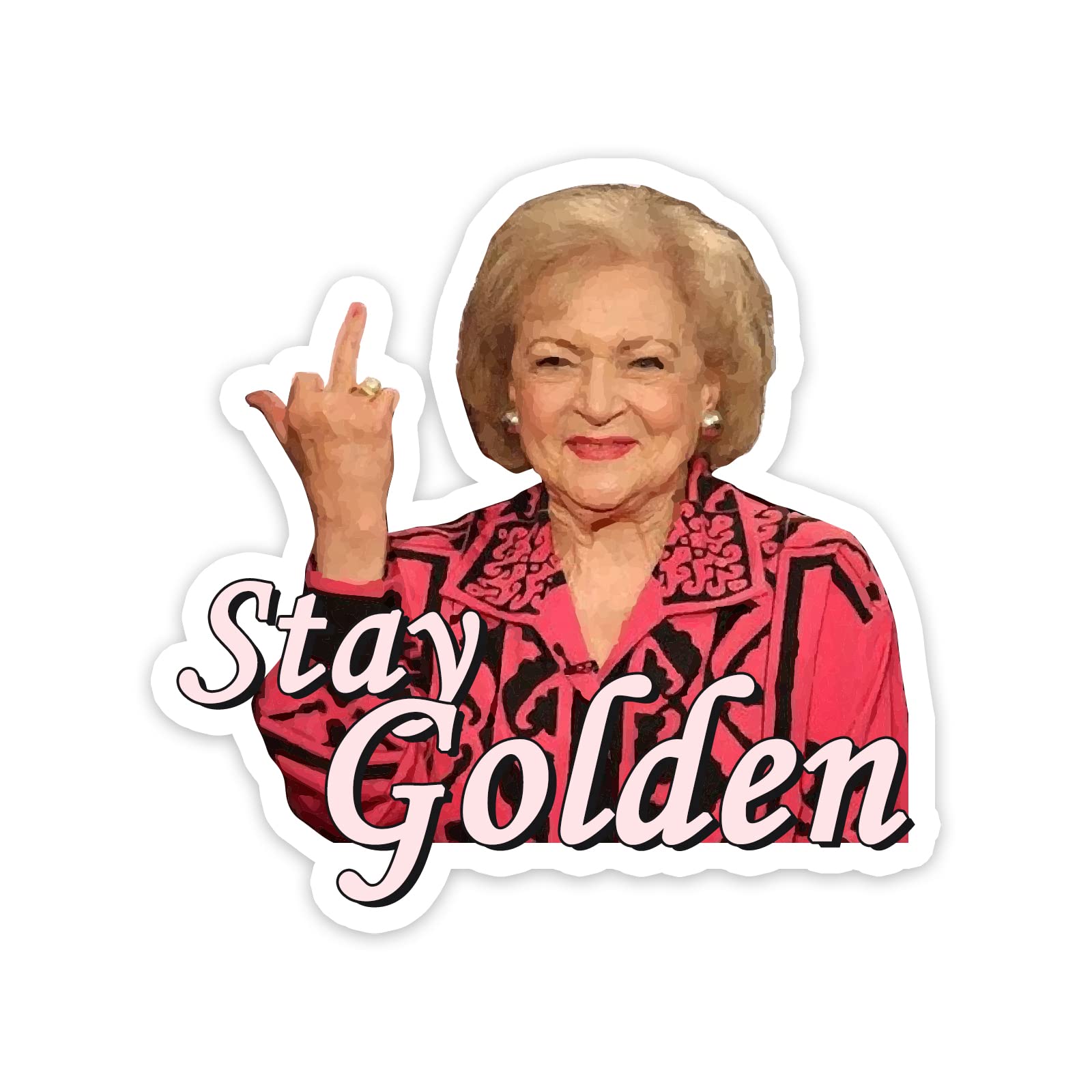 Stay Golden Vinyl Sticker Auto Car Truck Wall Laptop | Sticker | 5.5" Wide