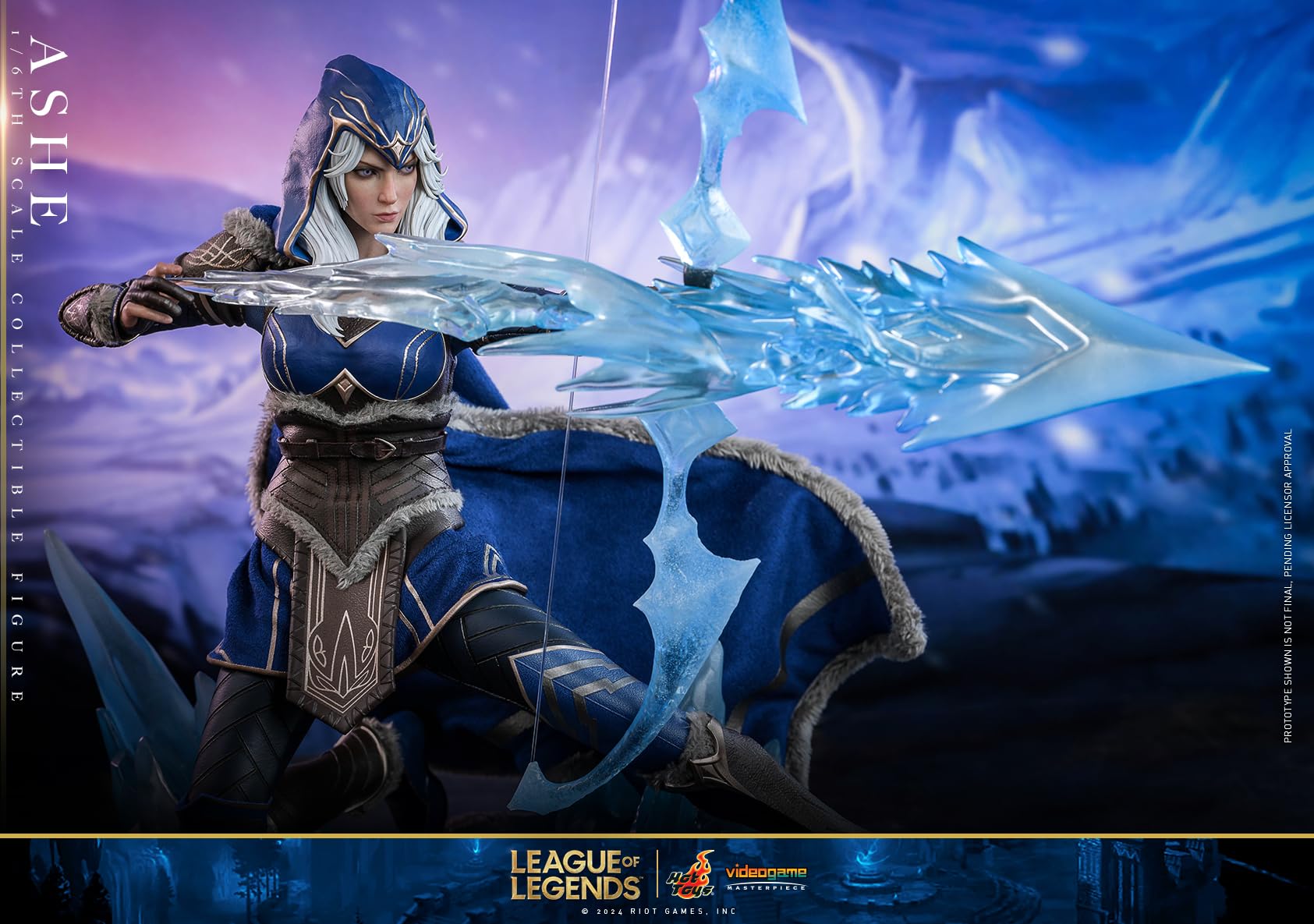 Figura in scala 1/6 del videogioco Capolavoro League of Legends Ash