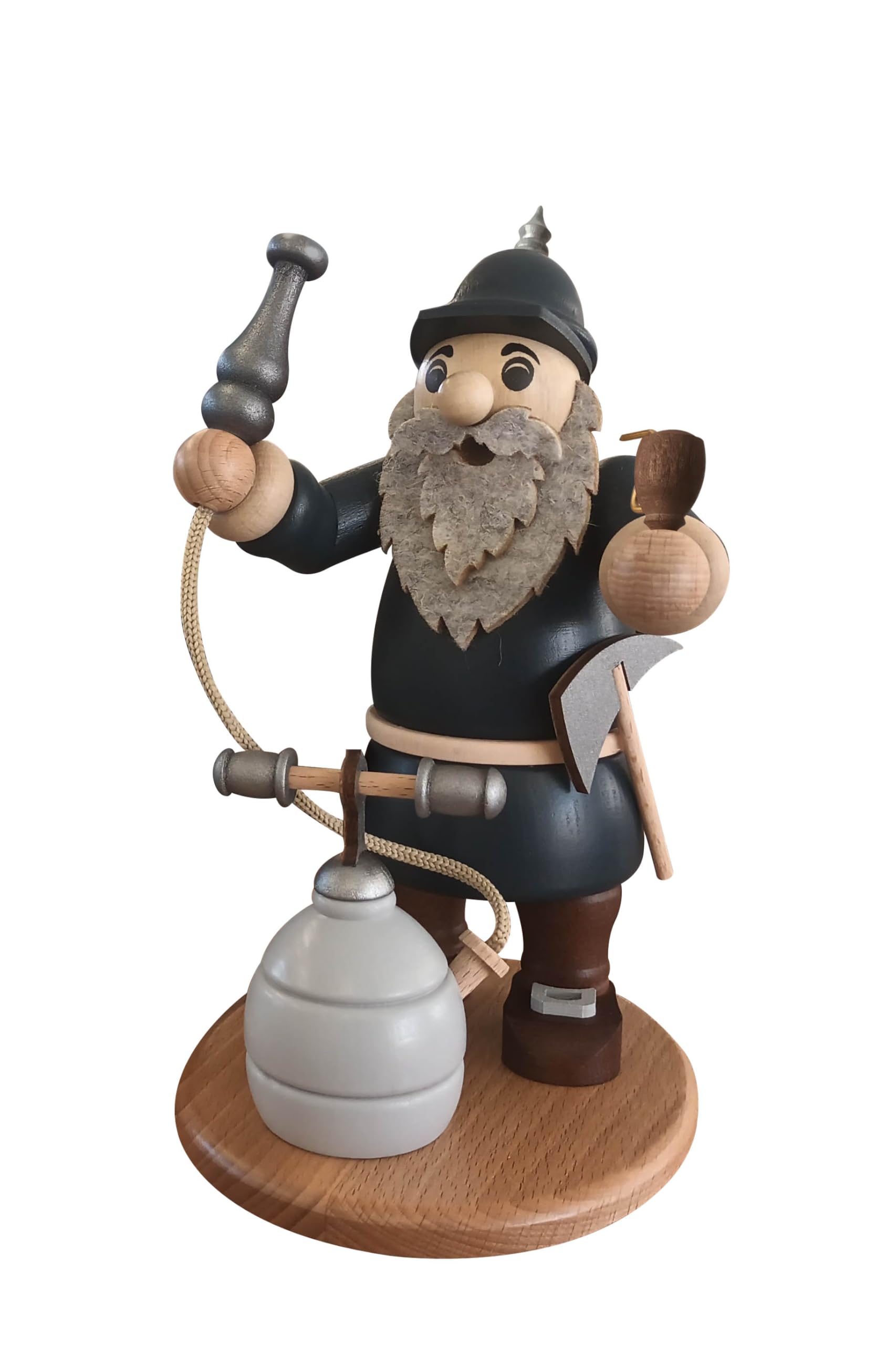 Figurine d'encens pompier pour une ambiance chaleureuse au salon