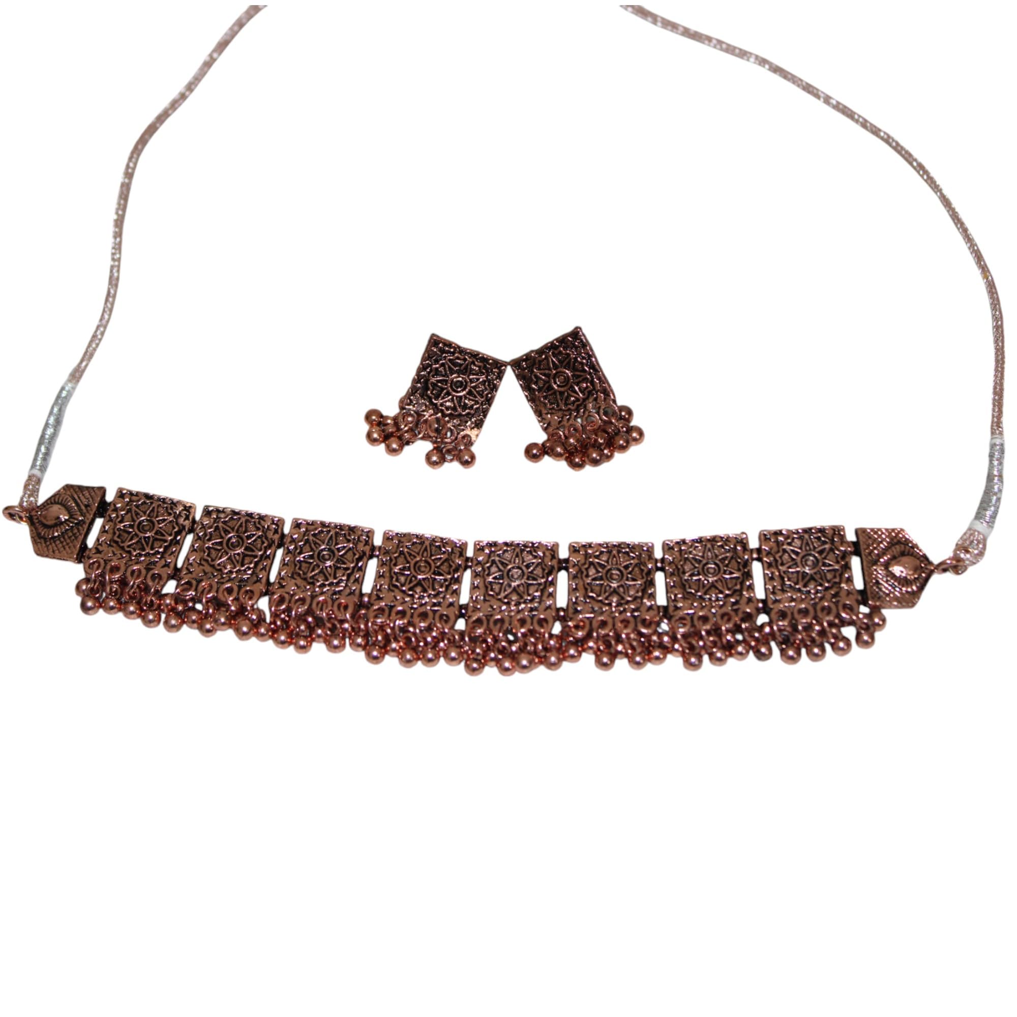 Copper colour jewellery Set for Women (B0DHLL3XB7) Amazon Price History, Amazon Price Tracker