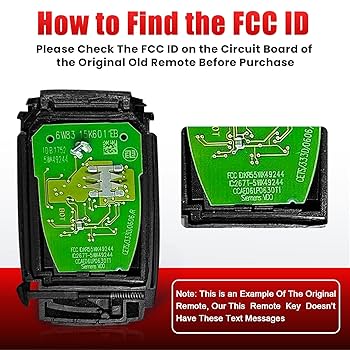 Amazon.com: Aichiyu Keyless Entry Smart Remote Key Fob