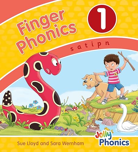 Finger Phonics Book 1: in Precursive Letters (British English edition) (Jolly Phonics: Finger Phonics)