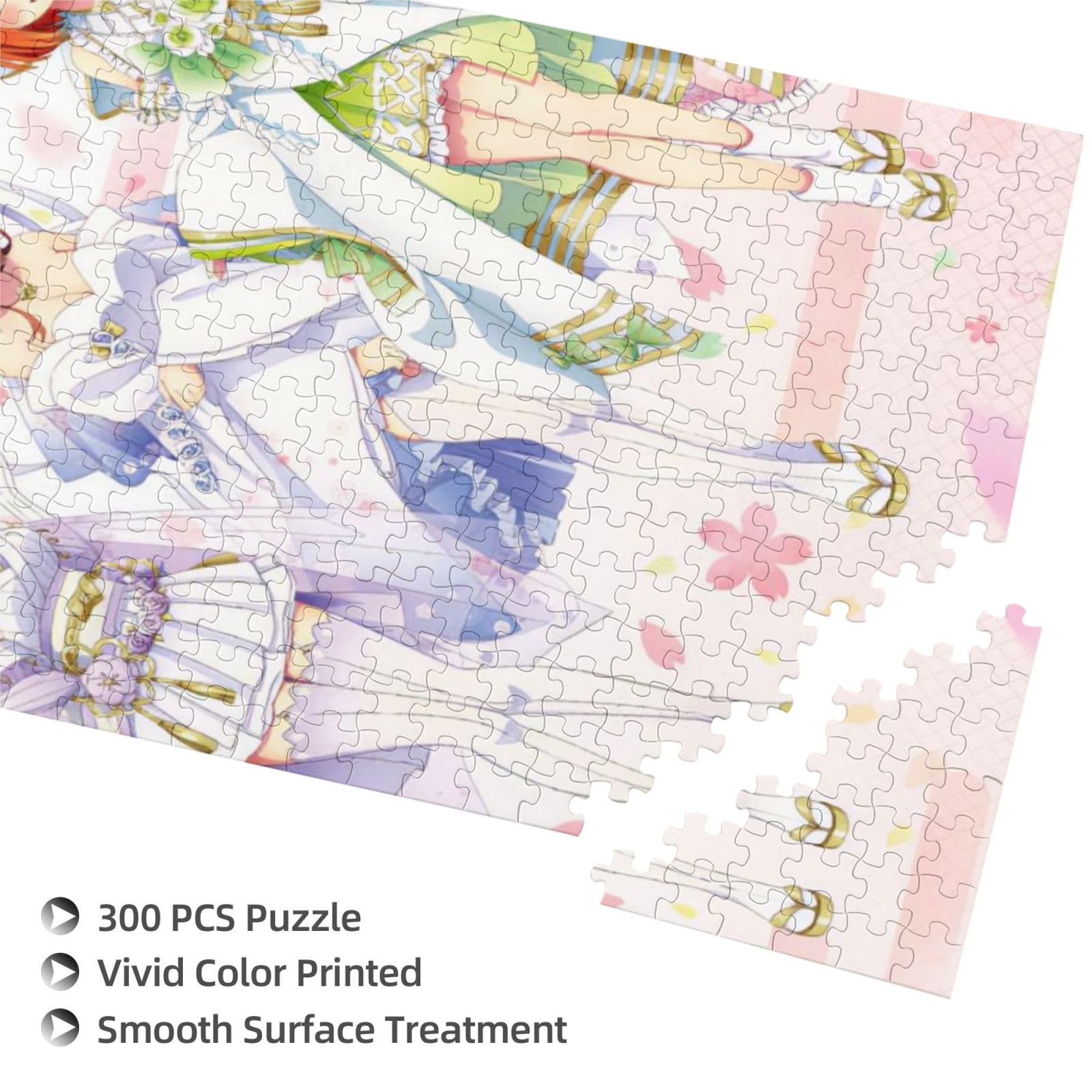 Amazon.co.jp: 300ピース ジグソーパズル 五等分の花嫁 大人用 木製