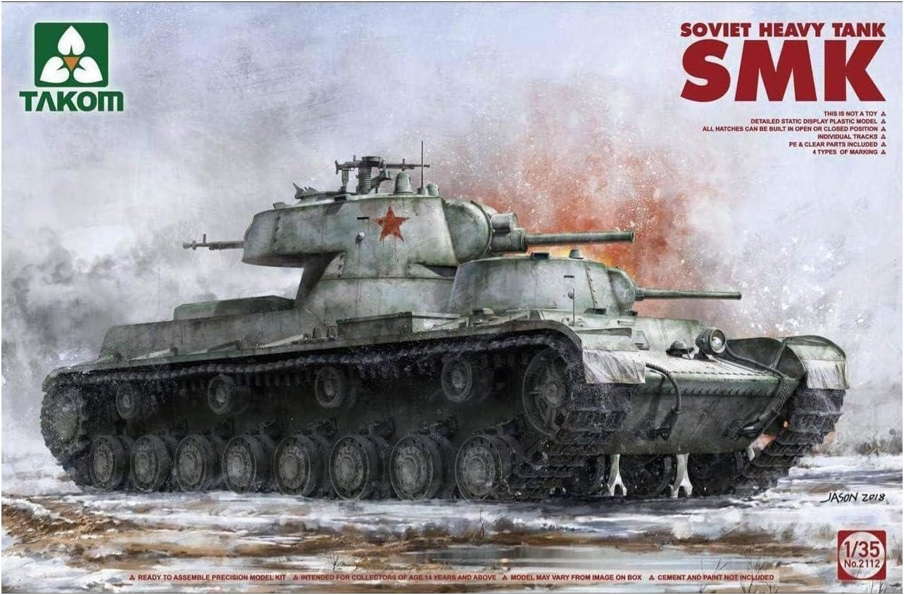 TAKOM TAK2112 1:35 Soviet Heavy Tank SMK