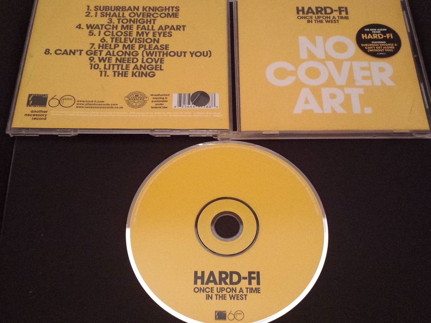 Hard-Fi - Once Upon a Time in the West- CD - UNPLAYED