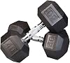 Dumbbells 5lb 10lb 15lb 20lb 25lb 30lb 35lb 40lb 45lb 50lb Hex Dumbbells Cast Iron Hex Dumbbells for Men Women Home Strength Training