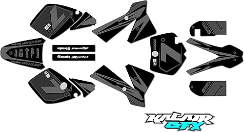 Miniatura 4 de Kit de gráficos para KTM 65SX SX65 (2002-2008) serie Bold Orange 09 Mil-Dirt pit bike pegatinas de motocicleta, accesorios de motocross automotriz