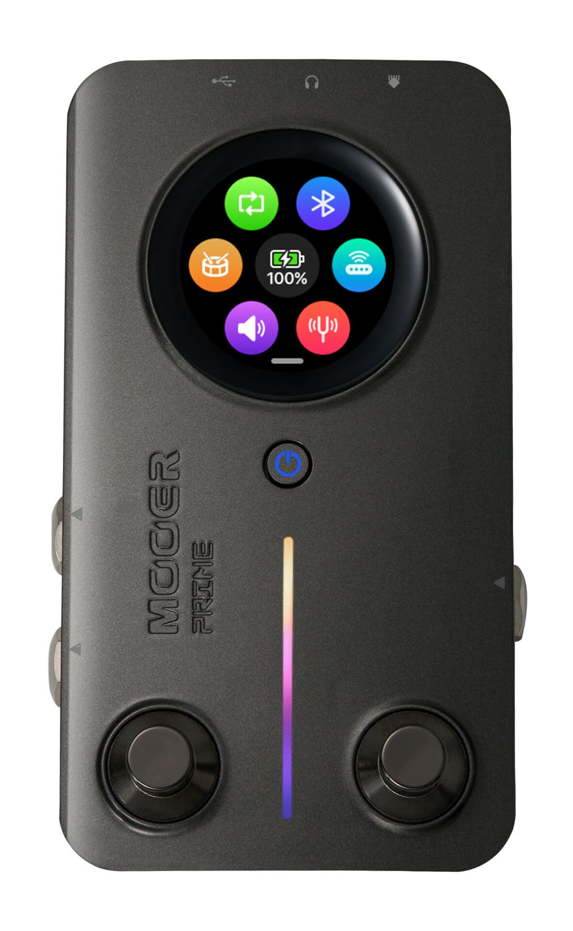Mooer Prime M2 Pédale intelligente multi-effets Gris