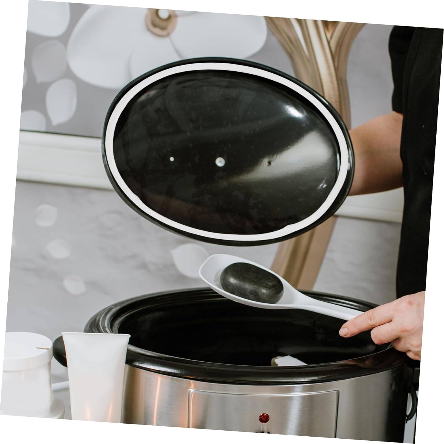 Seal Ring for Soup Bucket Silicone Sealing Ring Elastic Soup Lid Gasket