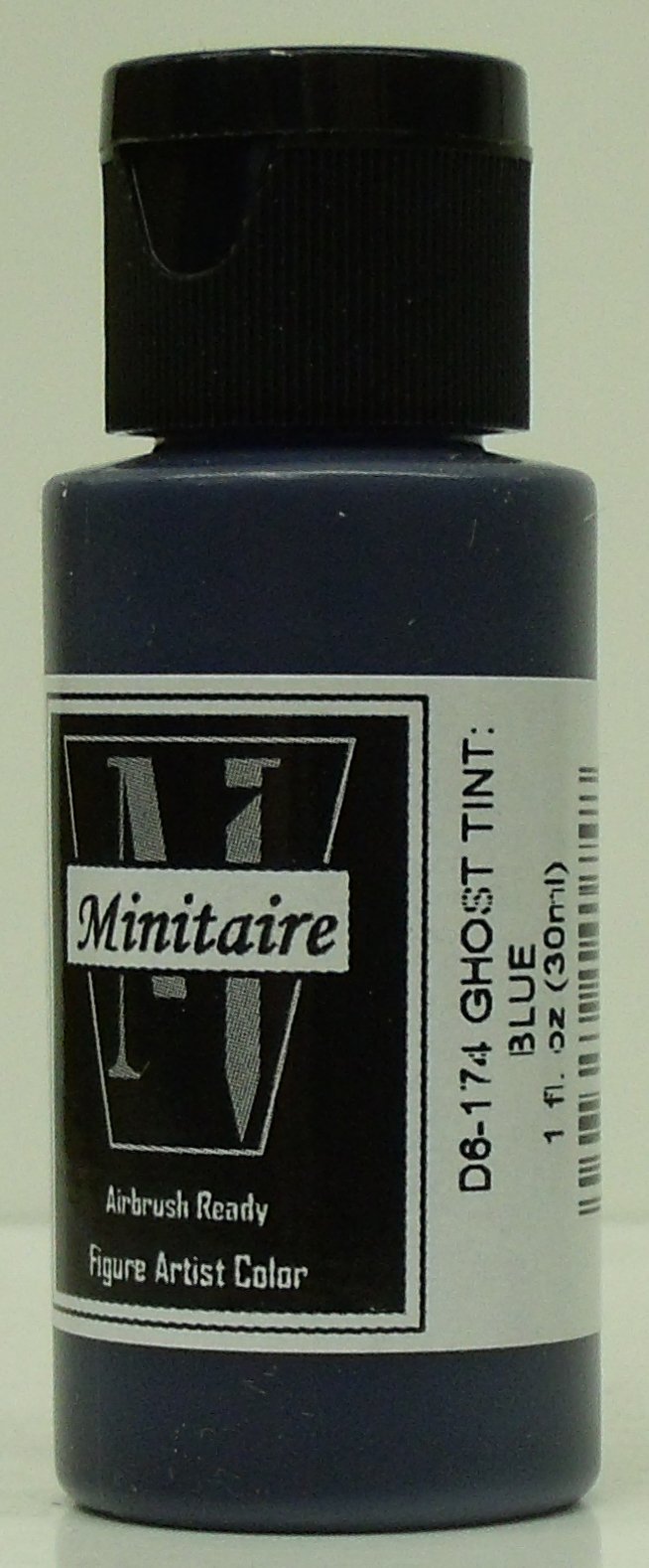 Badger Airbrush Minitaire Airbrush Paint Ghost Tint Blue 1oz/60ml D6-174
