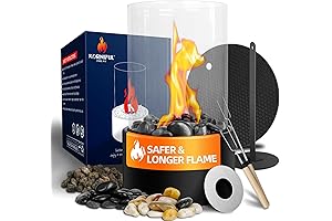 Circle-Black: The Captivating Campfire Centerpiece