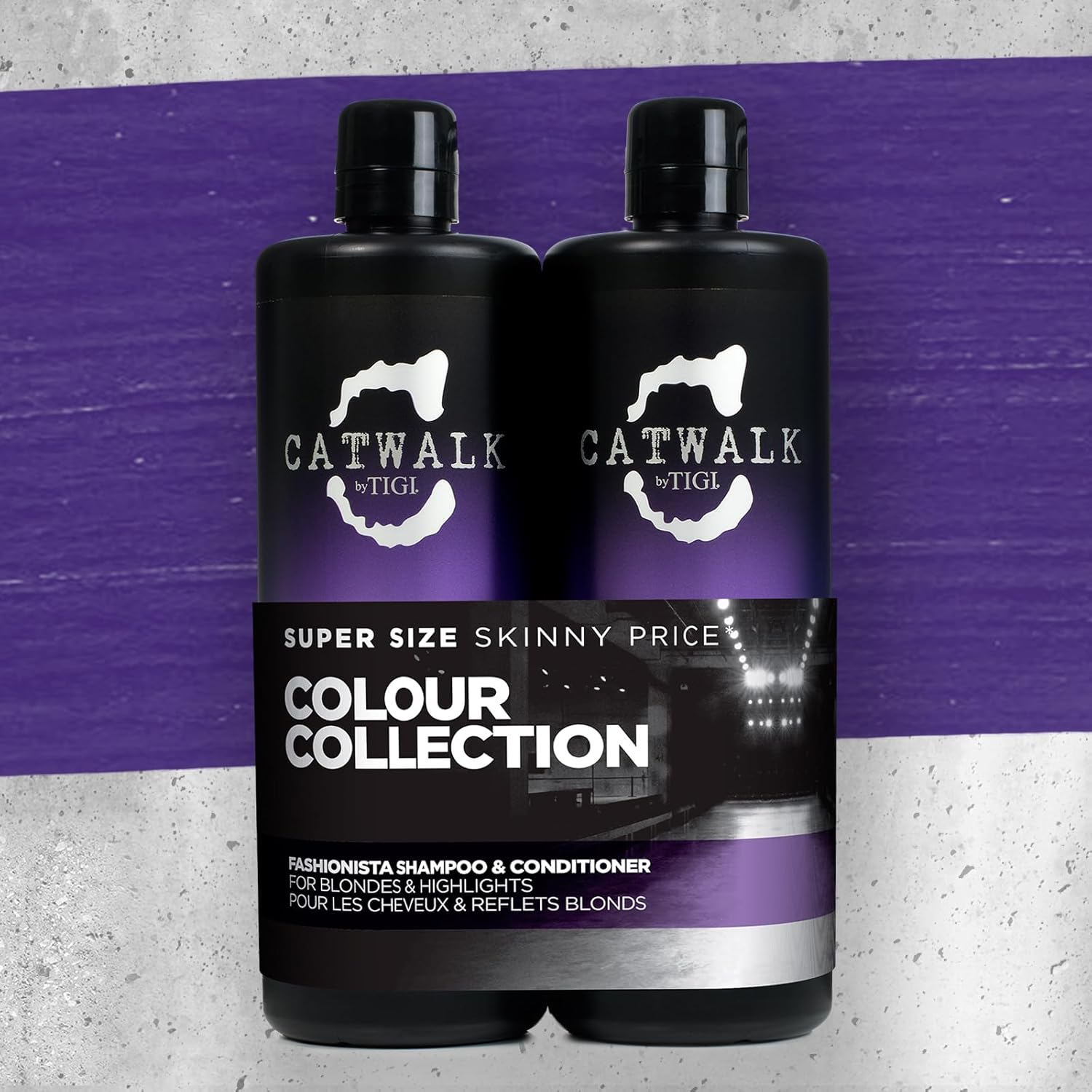 Tigi Catwalk By Tigi Fashionista Violet Shampoo + Conditioner Tween Duo Pack, 25.36 Oz