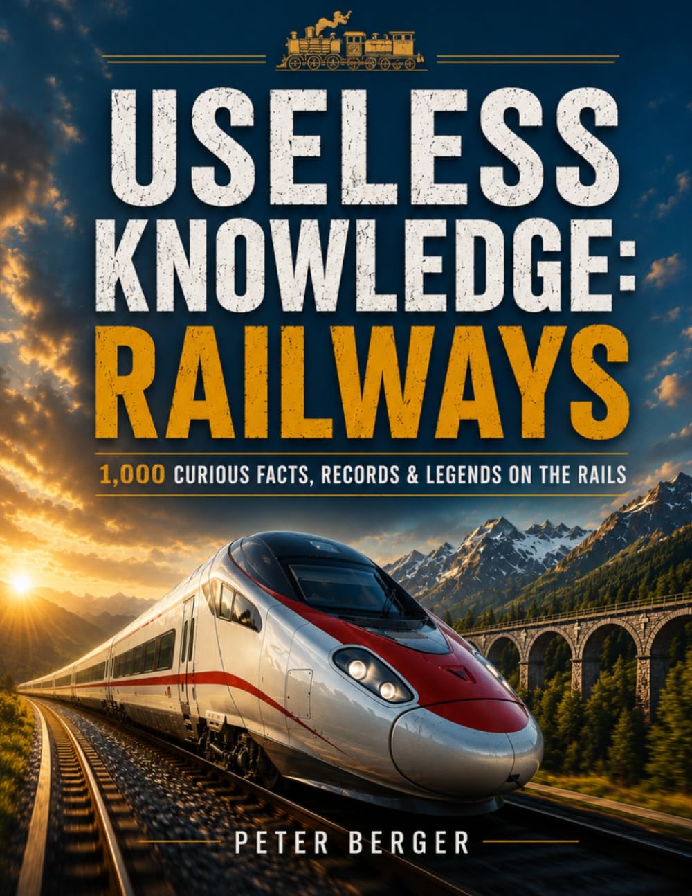 Useless Knowledge: Railways: 1,000 curious facts, records & legends on the rails .The perfect gift for railway enthusiasts and model railway fans
