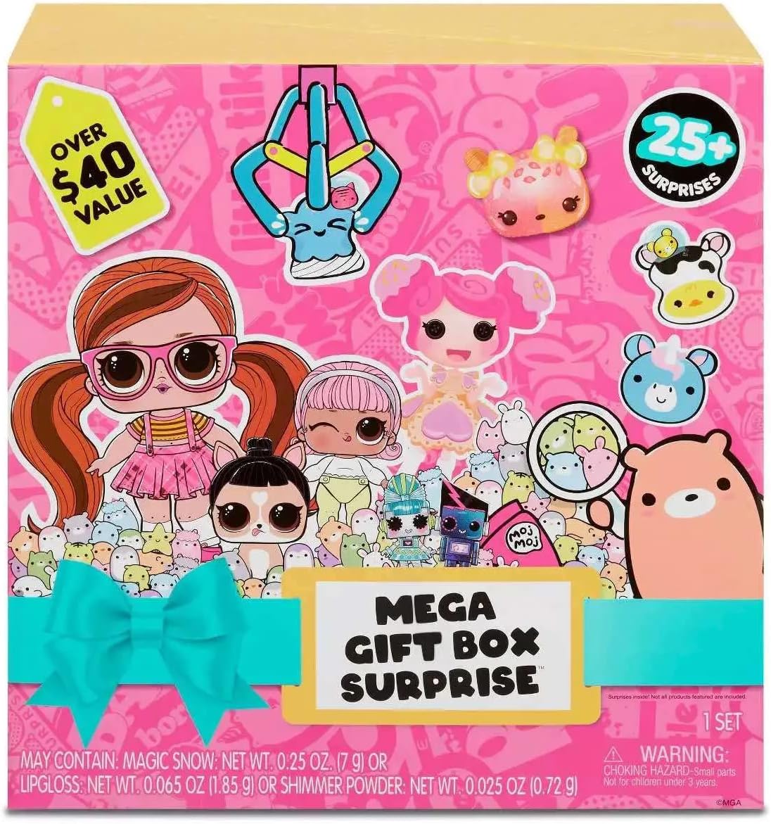Mega Gift Box Surprise – Mystery Gift Box with 25+ Surprises and Over $40 Value