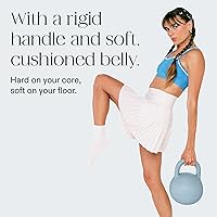 Vista 3 de Bala Kettleball, pesas rusas suaves para mujer, equipo de entrenamiento de fuerza y núcleo para entrenamientos de gimnasio en casa, pesas de Mar