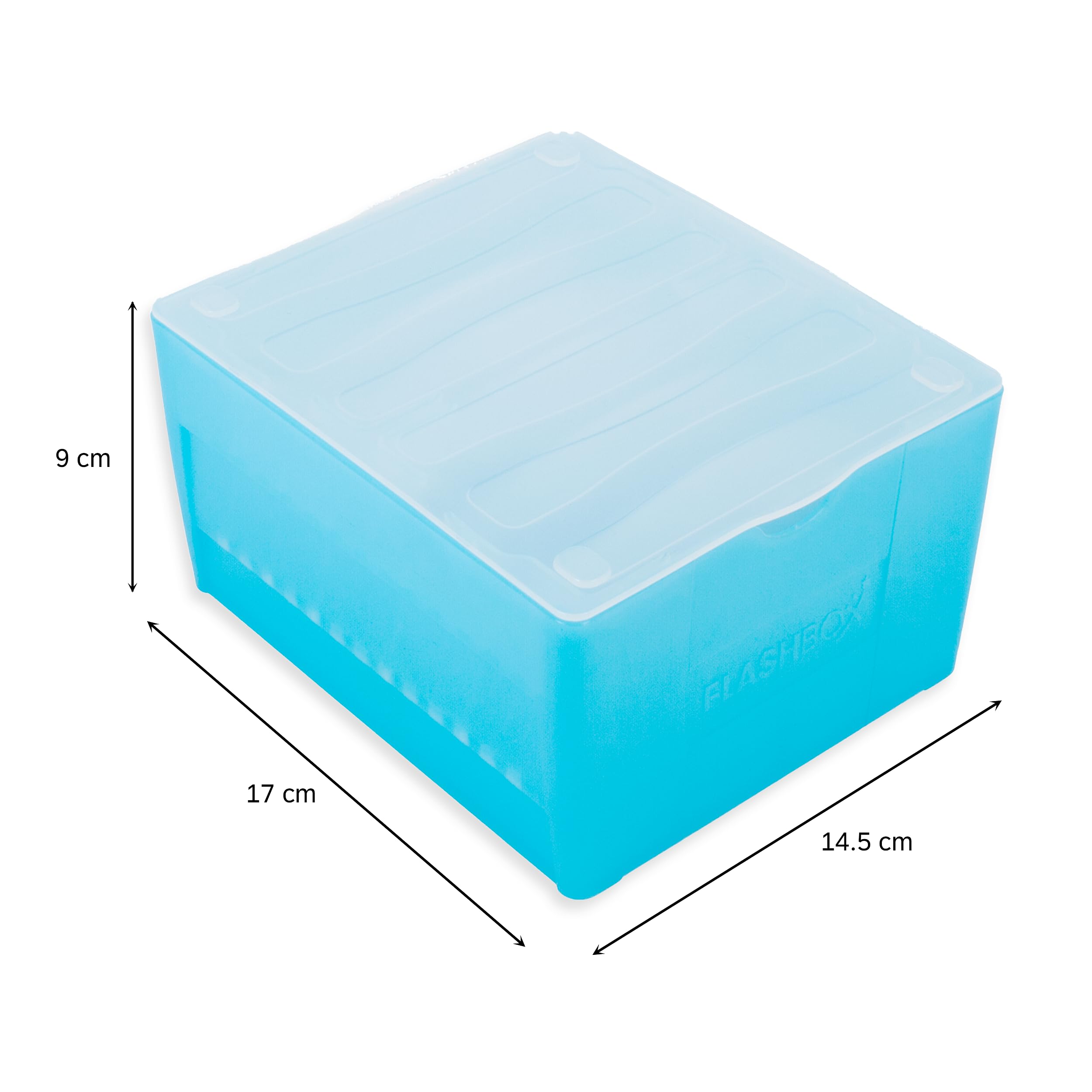 Oxford Flashbox, Box zum Aufbewahren, Überarbeiten und Scannen von Karteikarten 2.0 (7,5 x 12,5 cm)
