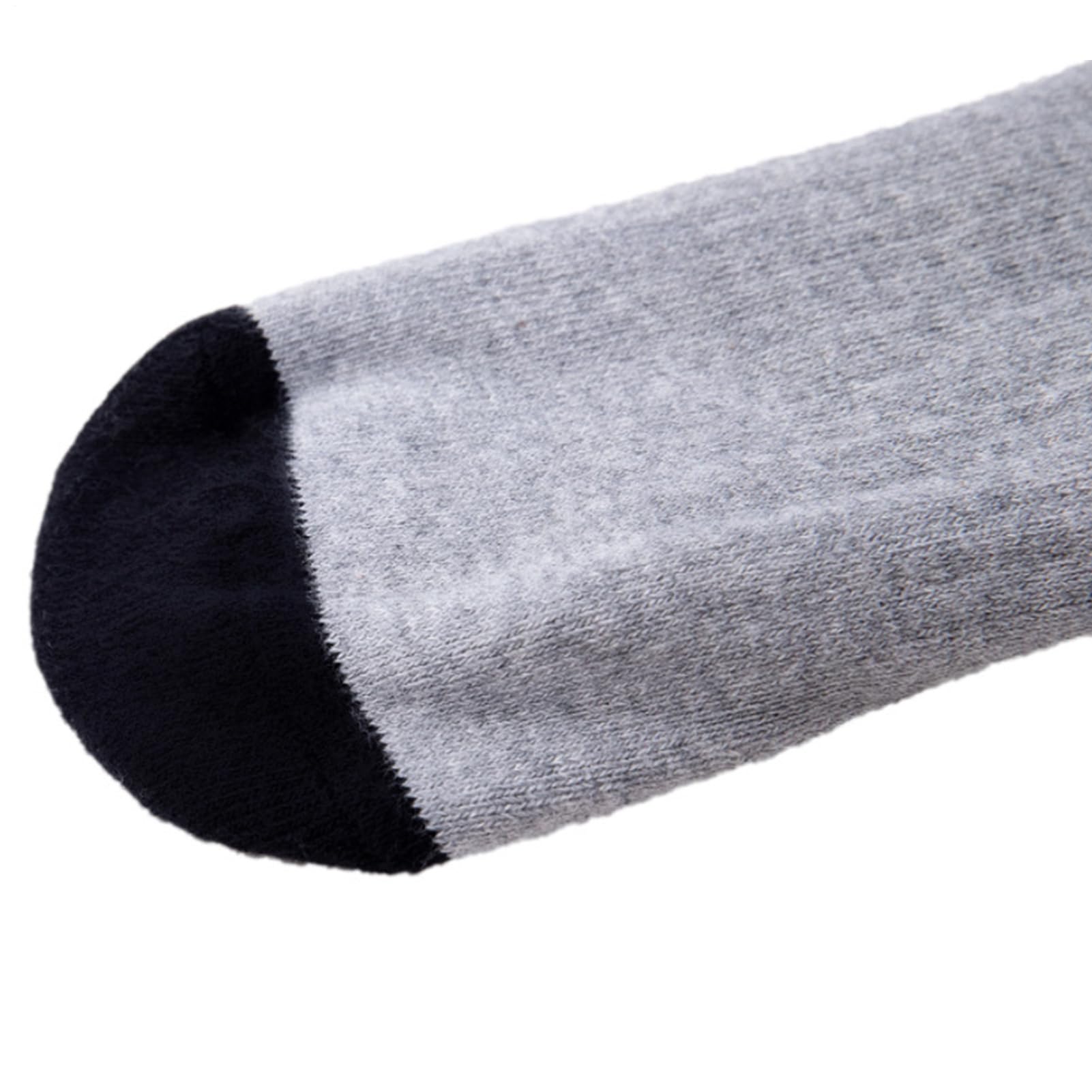 Chaussettes chauffantes – Chauffe-pieds rechargeables 2200 mAh pour temps froid | Chaussettes thermiques USB en coton avec 3 niveaux de chaleur antidérapants pour le ski, l'équitation, le camping, la