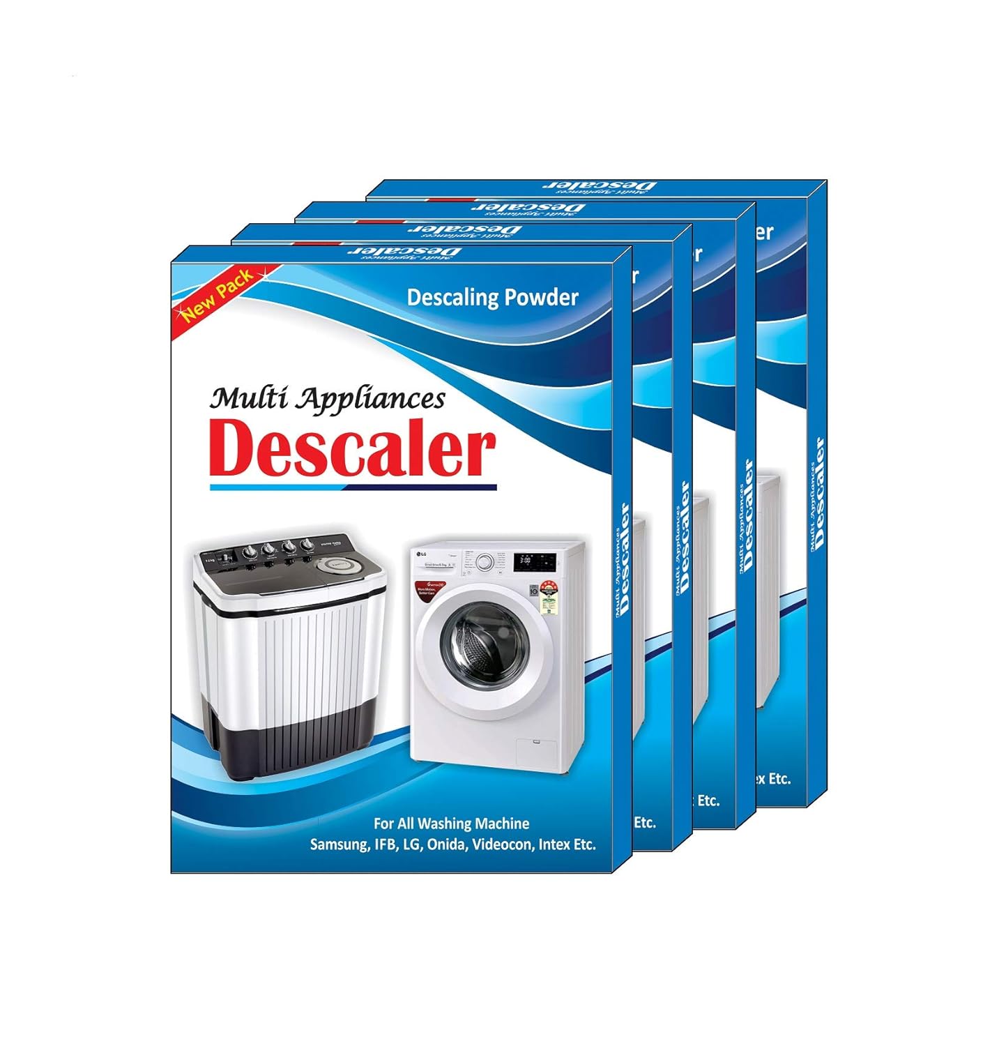 descale Powder for Samsung Washing Machine afresh Appliance Descaler 100 Grams (Universal kit