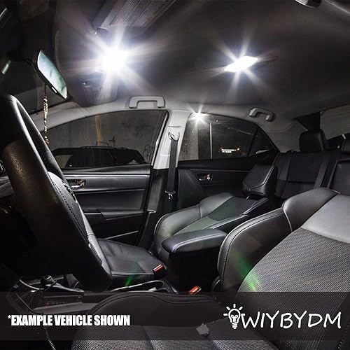 Miniatura 6 de F150 - Kit de luces LED blancas para bombillas interiores para Ford F150 F250 Bronco 1987 1988 1989 1990 1991 1992 1993 1994 1995 1996 Super Bright