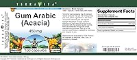 Vista 3 de Goma Árabe (Acacia) - 450 mg (100 Cápsulas, ZIN: 520437) - Paquete de 3