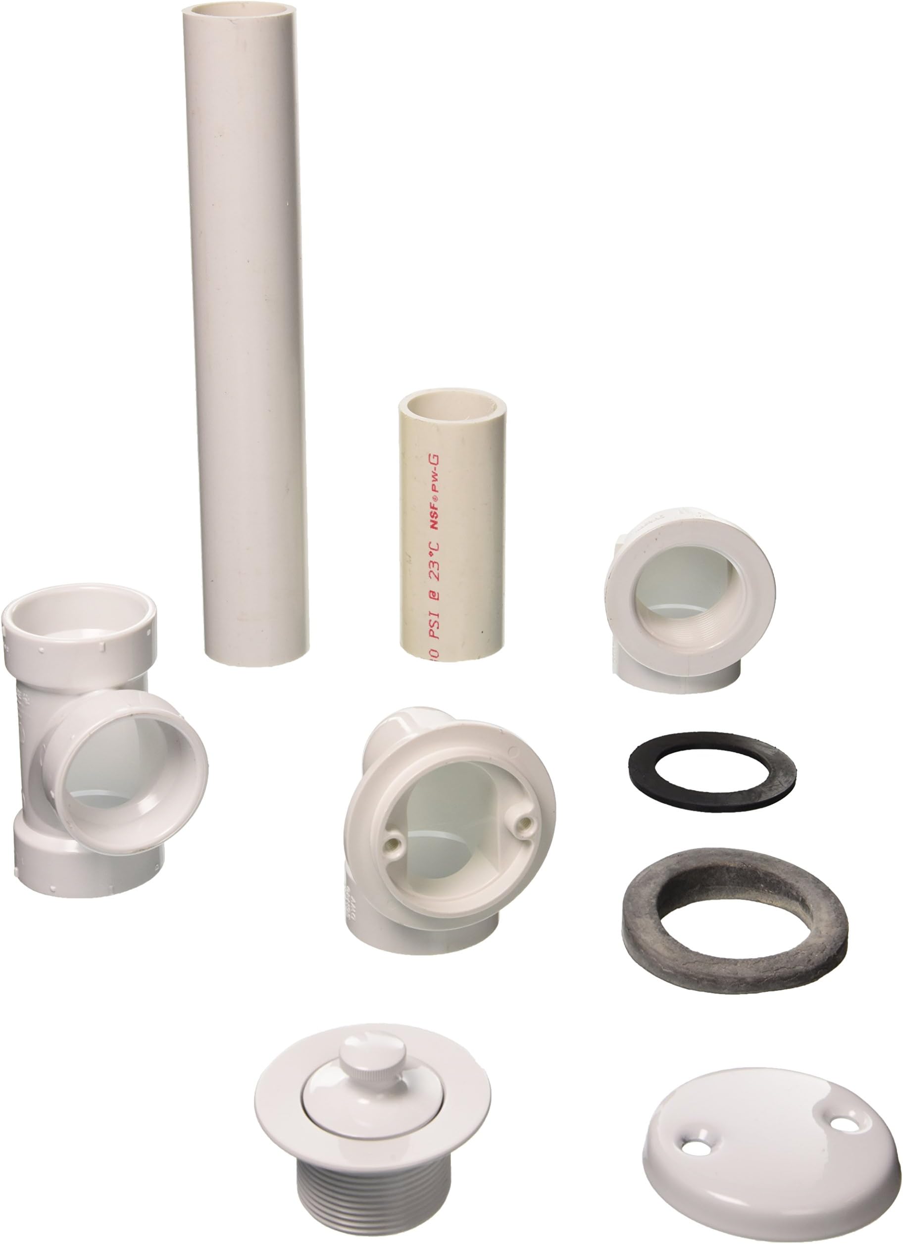 Jones StephensB0713PW Polar White PVC Full Kit