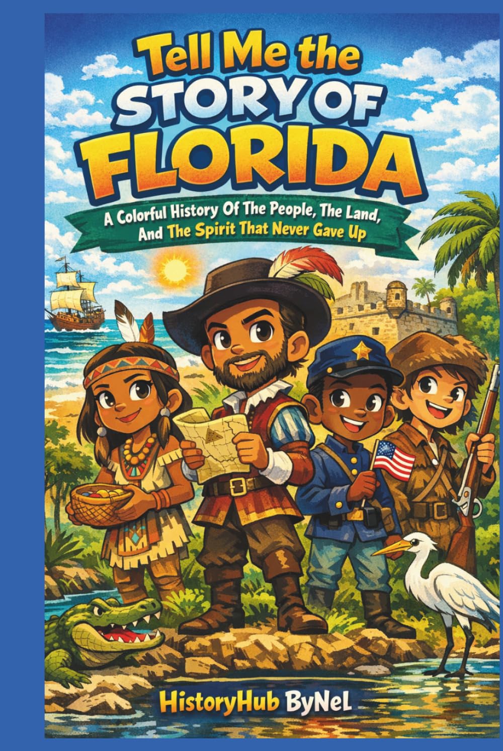 Tell Me the STORY OF FLORIDA: A Fun History Book for Curious Kids! (Collection of State Histories of the USA)