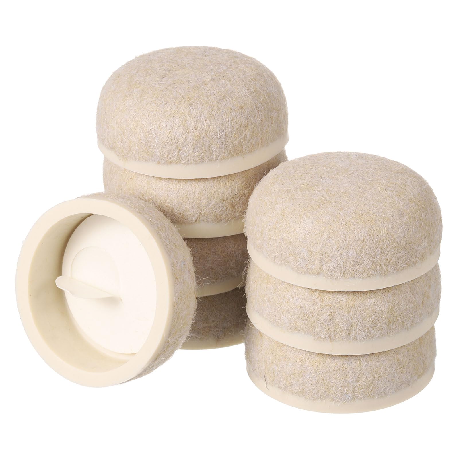 Almohadilla deslizante redonda uxcell de 1.45" para desplazar muebles con suavidad