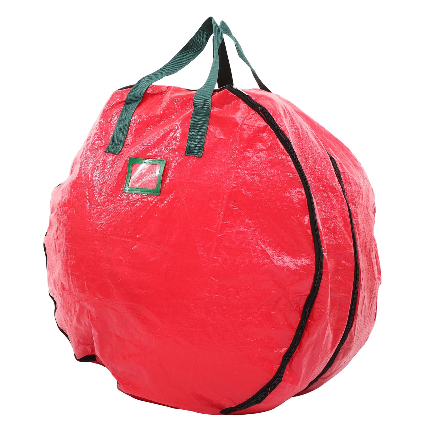 ABOOFAN Garland Storage Bag Large Oxford Cloth Round Storage Pouch Christmas Wreath Container Festive Decor