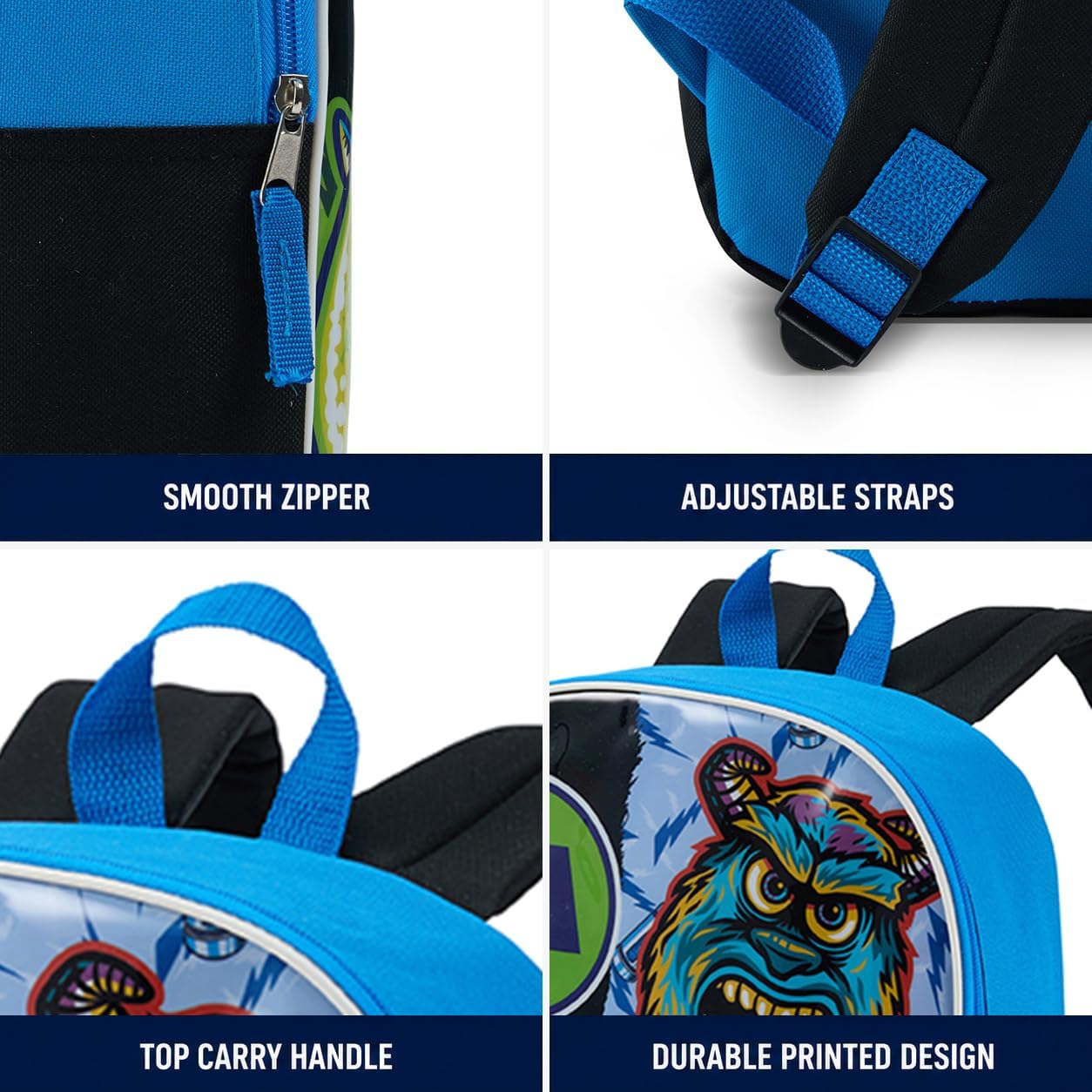 Disney Monsters Inc Backpack - Boys Backpack for School